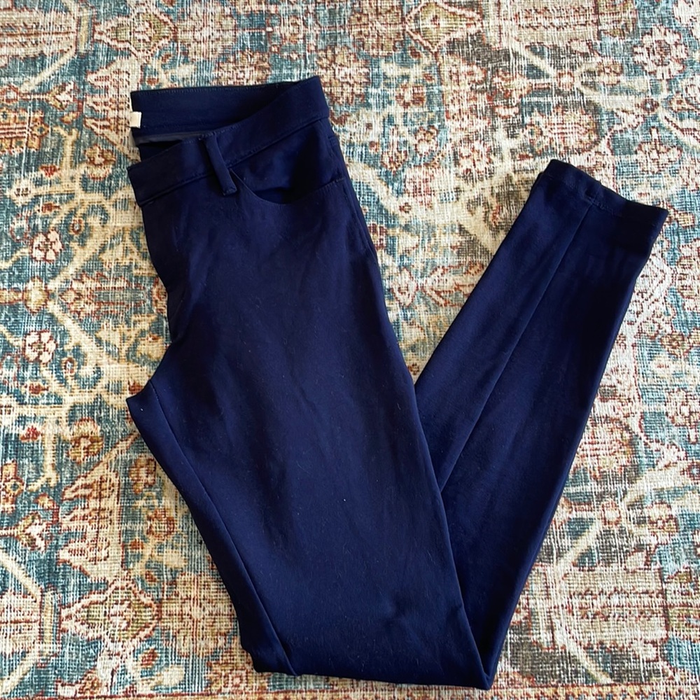 JCrew navy Gigi pants - size 2